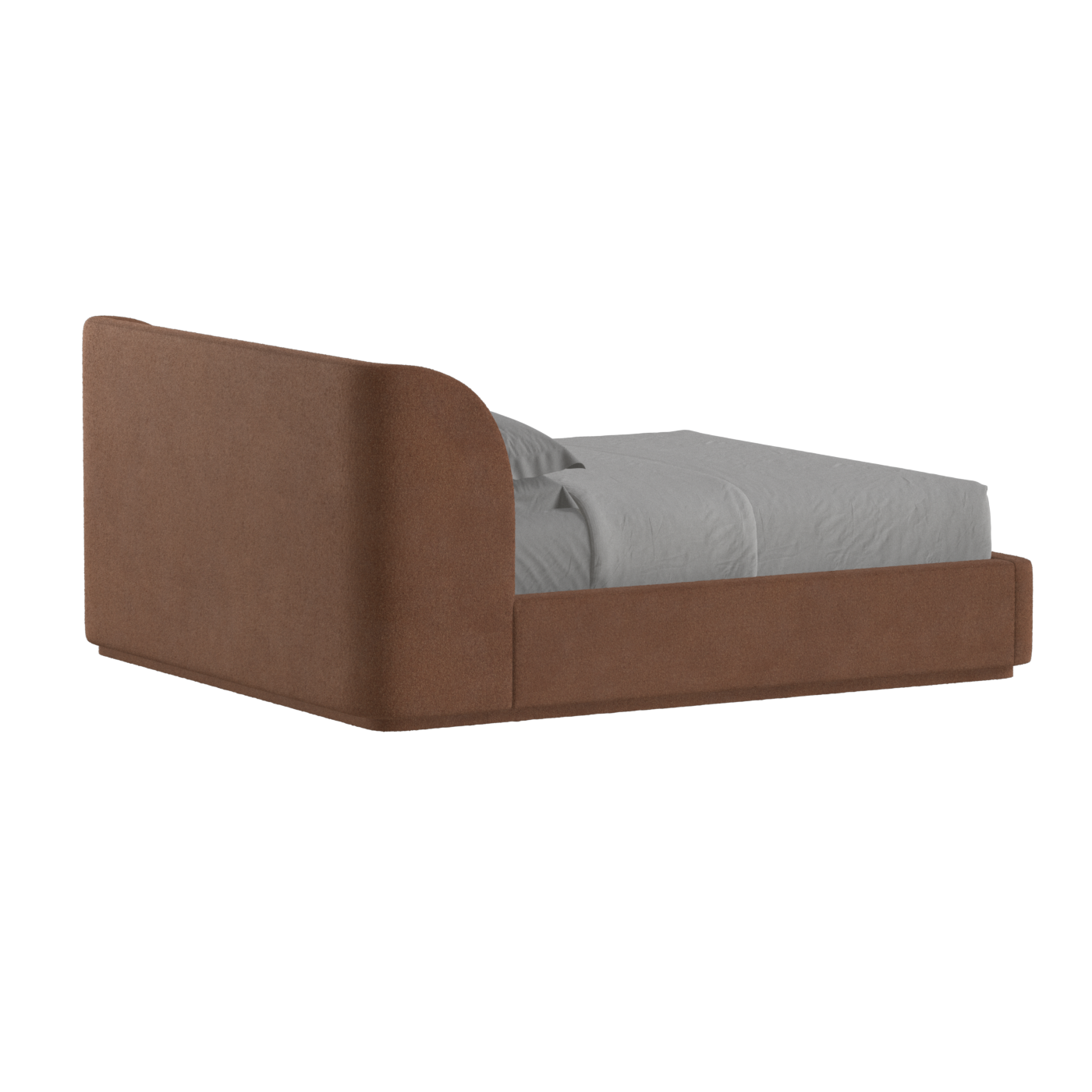 Giacomo Double Bed with Wide Panelled Headboard