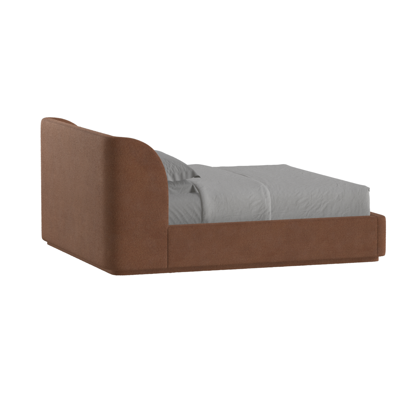 Giacomo Double Bed with Wide Panelled Headboard