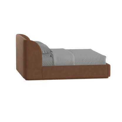 Giacomo Double Bed with Wide Panelled Headboard