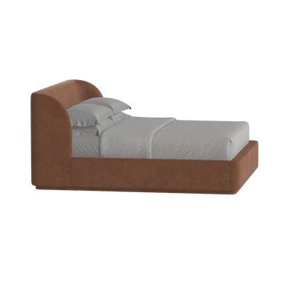 Giacomo Double Bed with Wide Panelled Headboard
