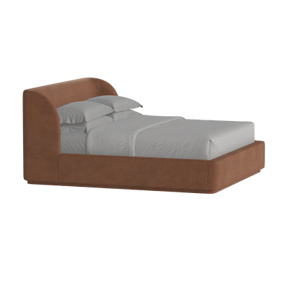 Giacomo Double Bed with Wide Panelled Headboard