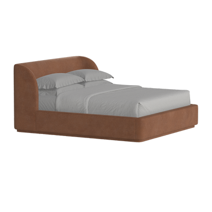 Giacomo Double Bed with Wide Panelled Headboard