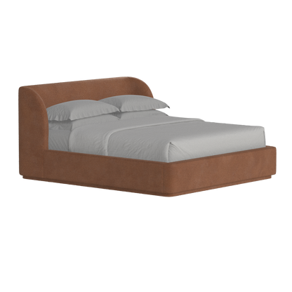 Giacomo Double Bed with Wide Panelled Headboard