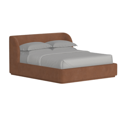 Giacomo Double Bed with Wide Panelled Headboard