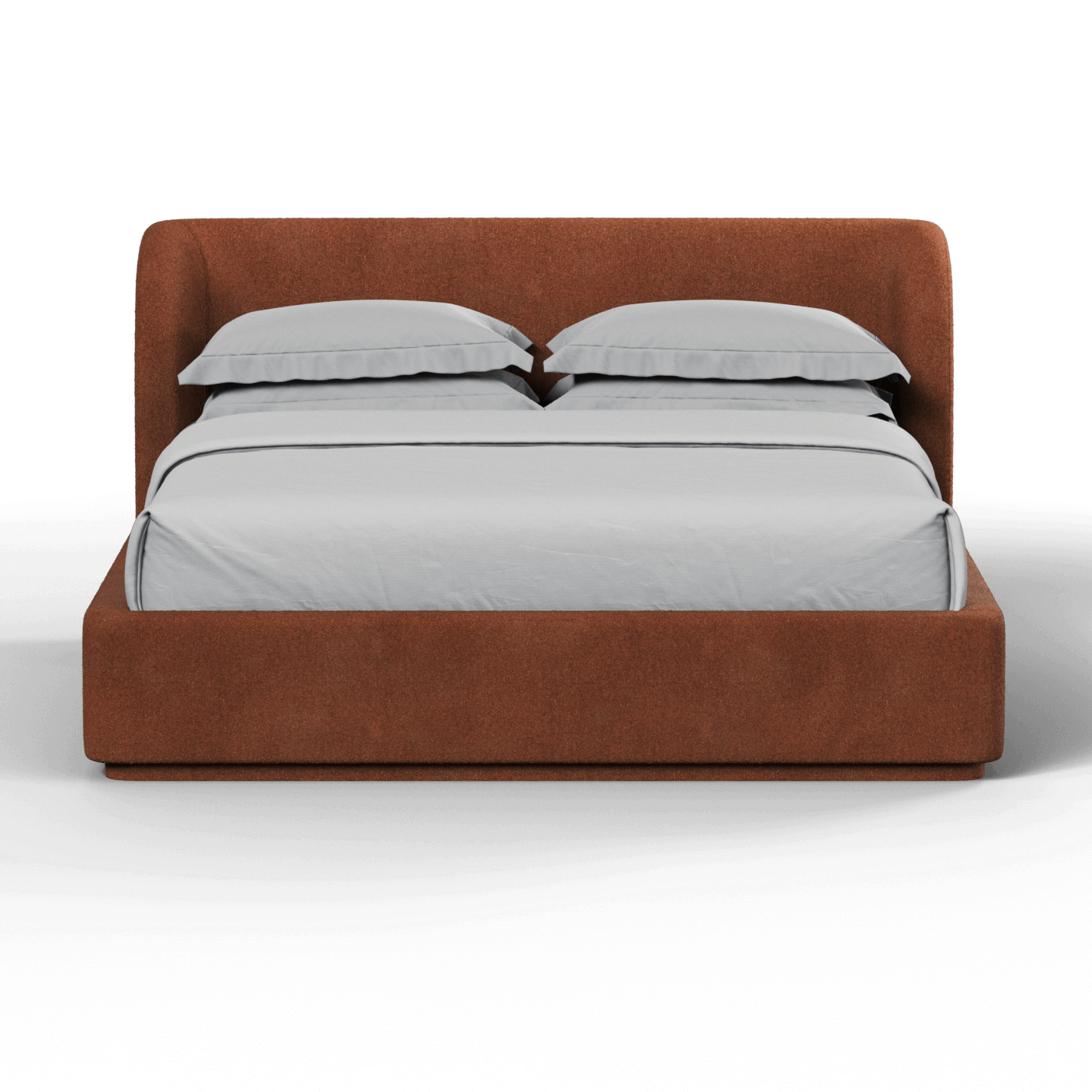 Giacomo Double Bed with Wide Panelled Headboard