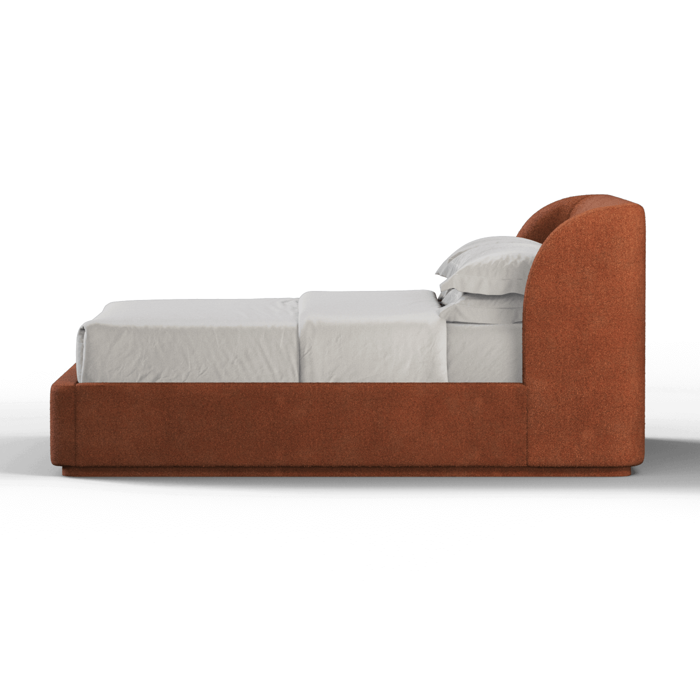 Giacomo Double Bed with Wide Panelled Headboard