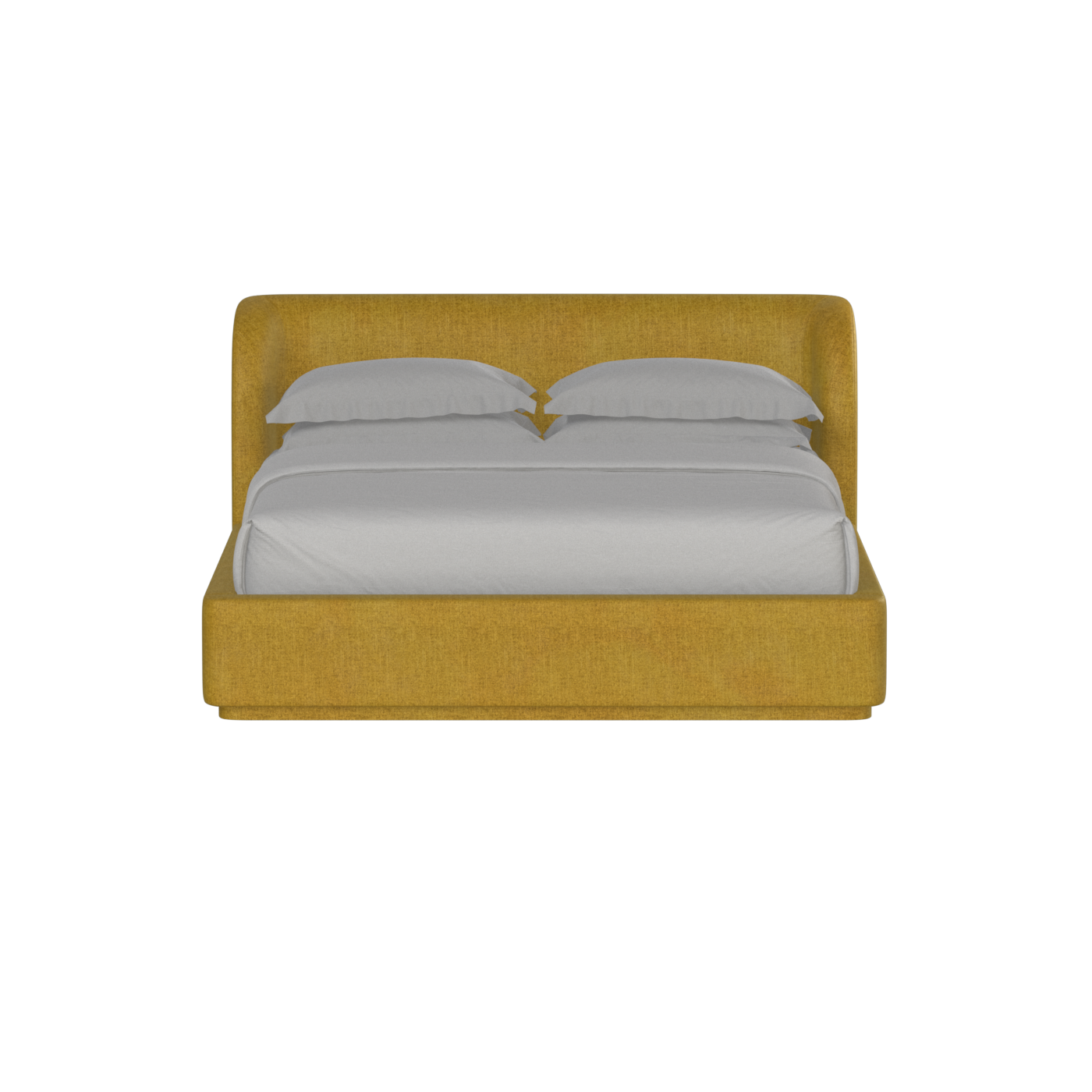 Giacomo Double Bed with Wide Panelled Headboard