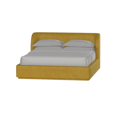 Giacomo Double Bed with Wide Panelled Headboard