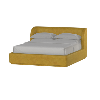 Giacomo Double Bed with Wide Panelled Headboard