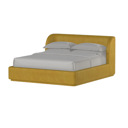 Giacomo Double Bed with Wide Panelled Headboard