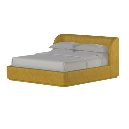 Giacomo Double Bed with Wide Panelled Headboard