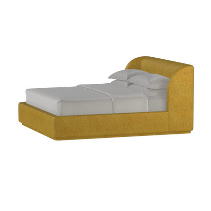 Giacomo Double Bed with Wide Panelled Headboard