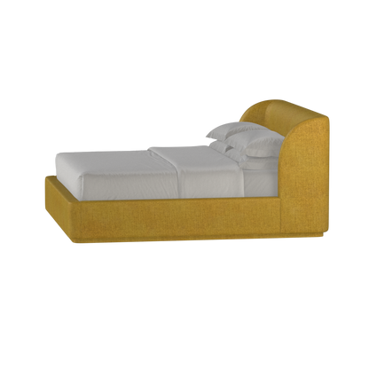 Giacomo Double Bed with Wide Panelled Headboard