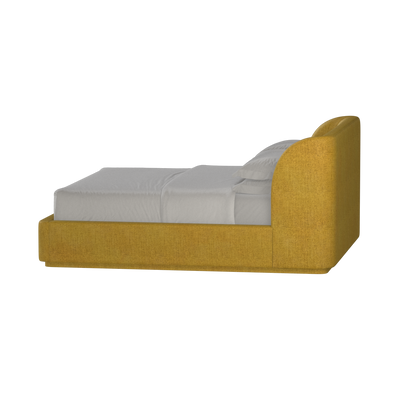 Giacomo Double Bed with Wide Panelled Headboard