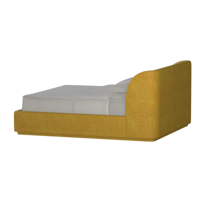 Giacomo Double Bed with Wide Panelled Headboard