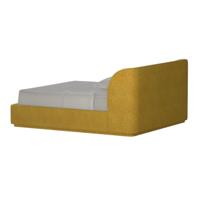 Giacomo Double Bed with Wide Panelled Headboard