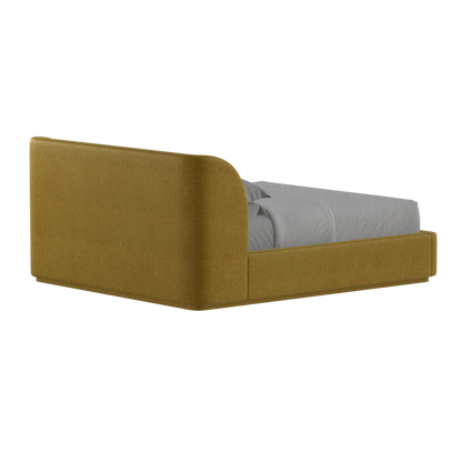 Giacomo Double Bed with Wide Panelled Headboard