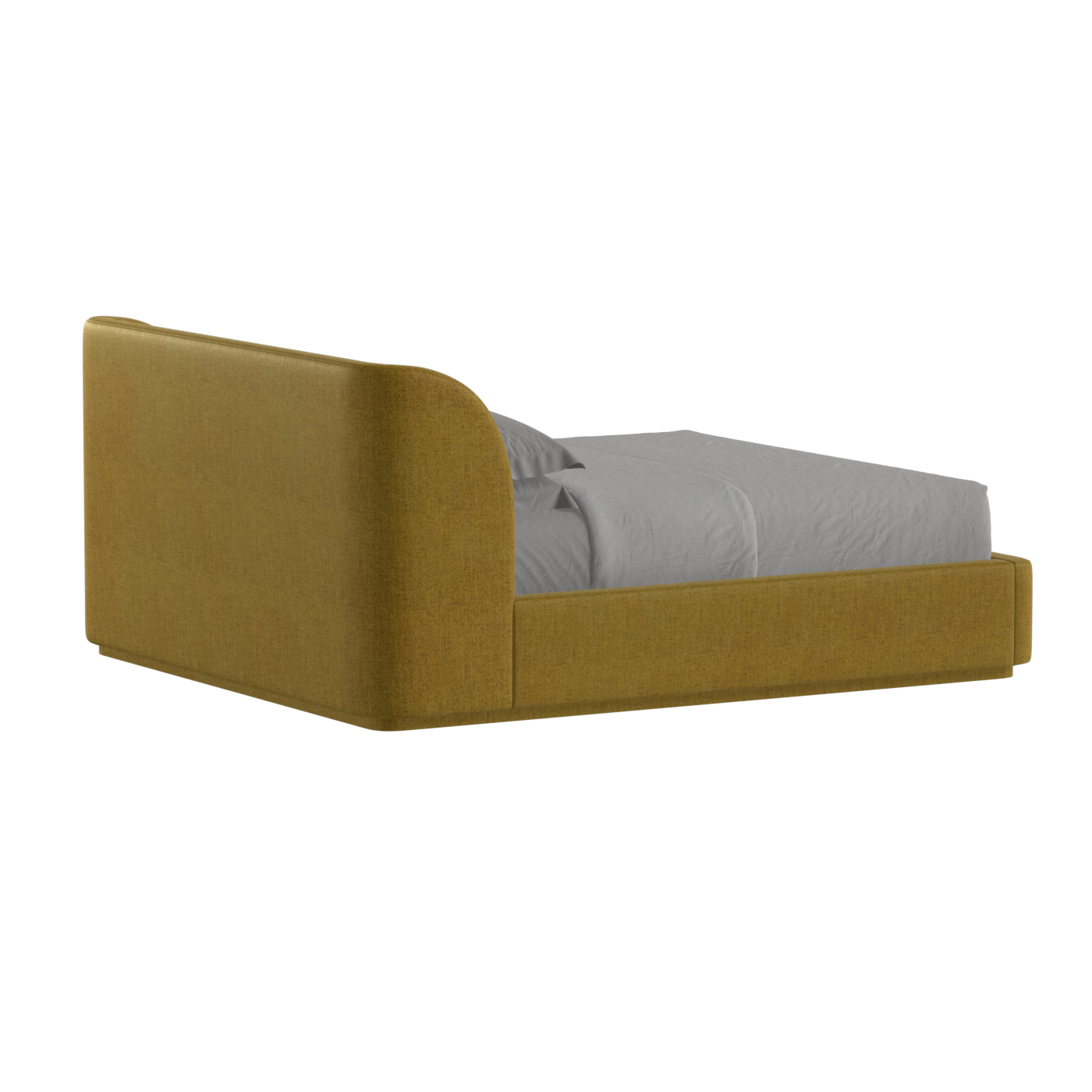 Giacomo Double Bed with Wide Panelled Headboard