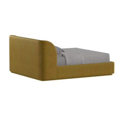 Giacomo Double Bed with Wide Panelled Headboard