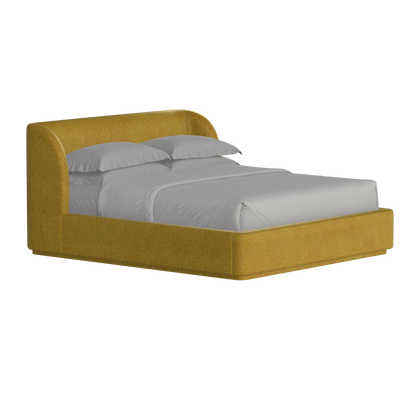 Giacomo Double Bed with Wide Panelled Headboard