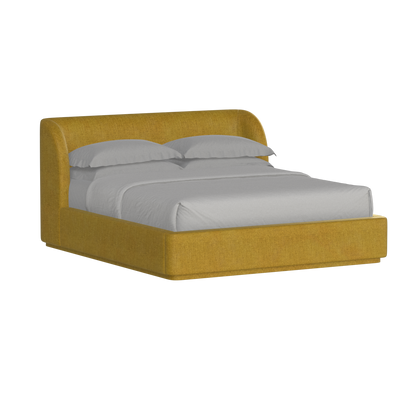 Giacomo Double Bed with Wide Panelled Headboard