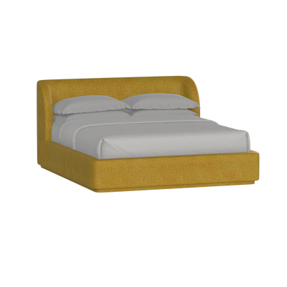 Giacomo Double Bed with Wide Panelled Headboard