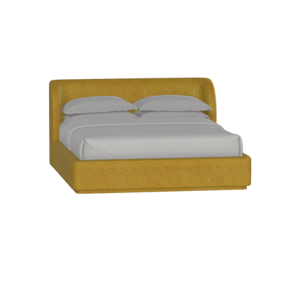 Giacomo Double Bed with Wide Panelled Headboard