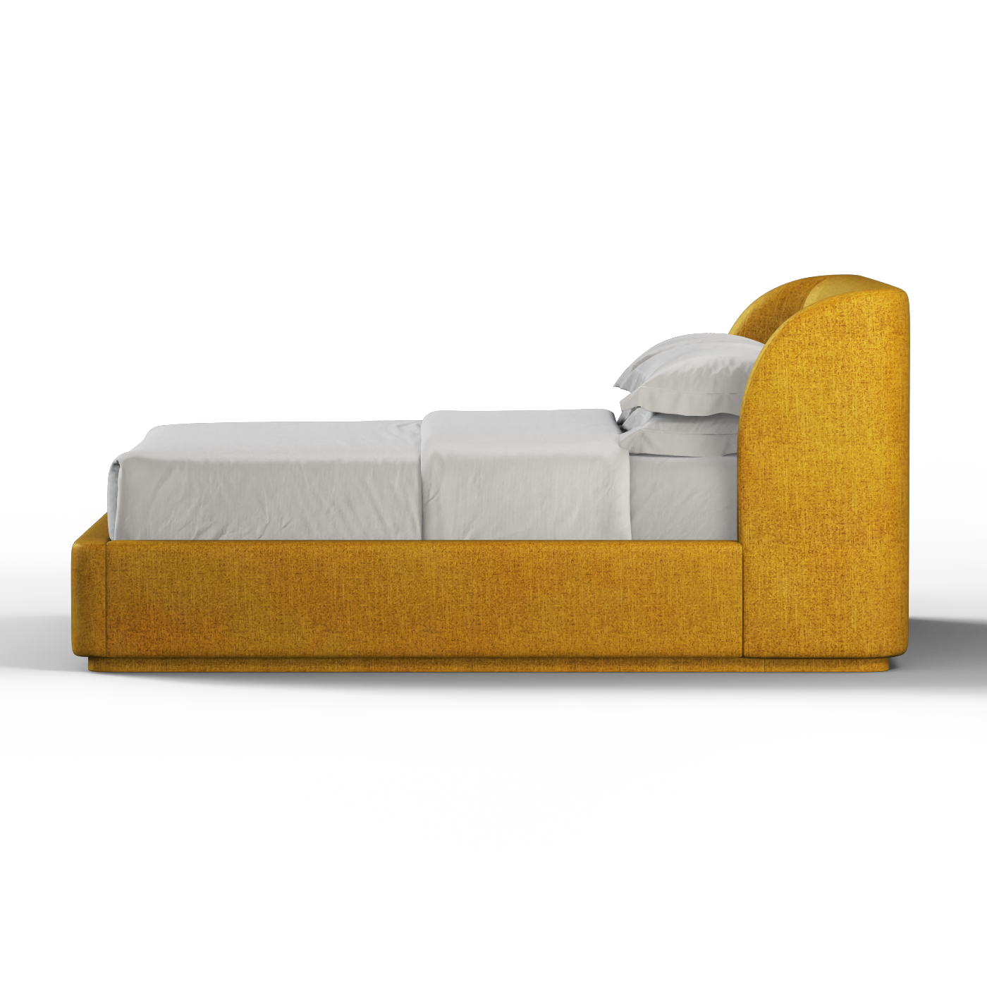 Giacomo Double Bed with Wide Panelled Headboard