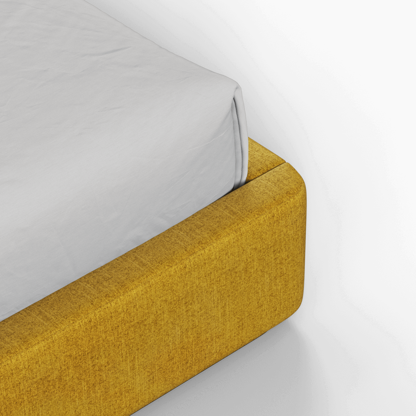 Giacomo Double Bed with Wide Panelled Headboard