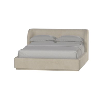 Giacomo Double Bed with Wide Panelled Headboard