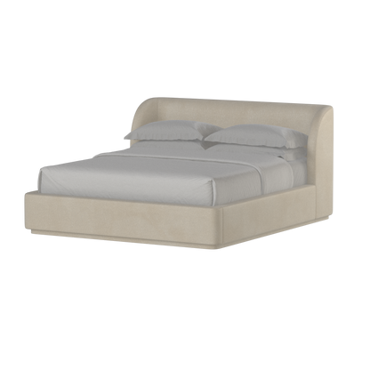 Giacomo Double Bed with Wide Panelled Headboard