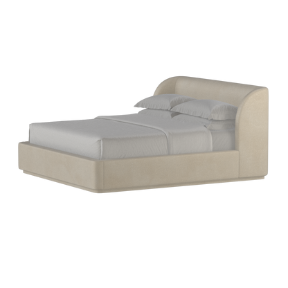 Giacomo Double Bed with Wide Panelled Headboard