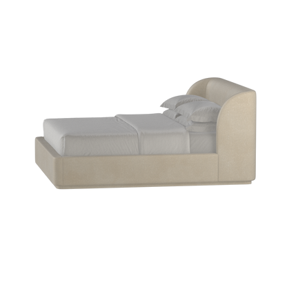 Giacomo Double Bed with Wide Panelled Headboard