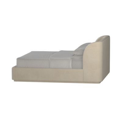 Giacomo Double Bed with Wide Panelled Headboard