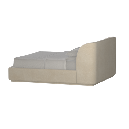 Giacomo Double Bed with Wide Panelled Headboard