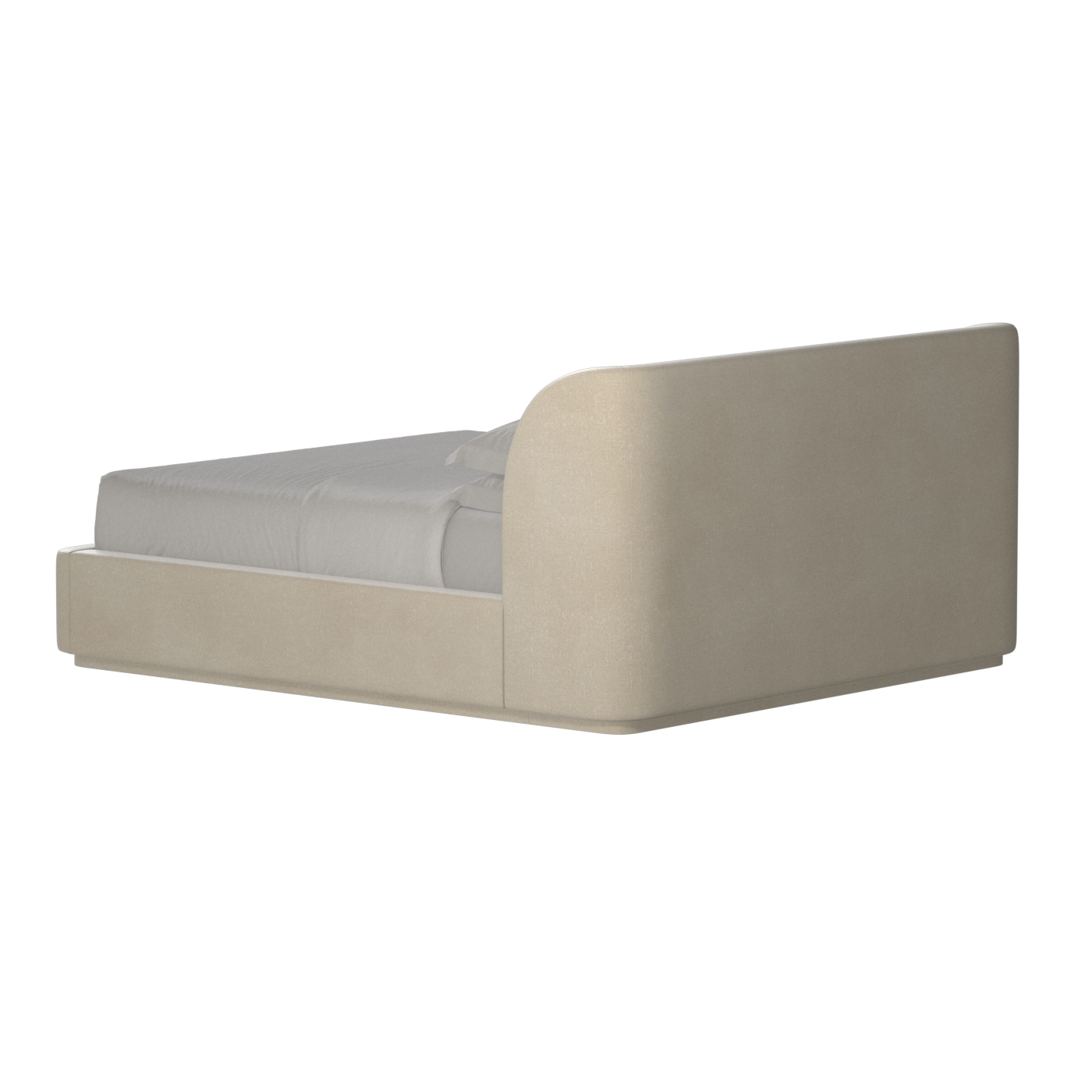 Giacomo Double Bed with Wide Panelled Headboard