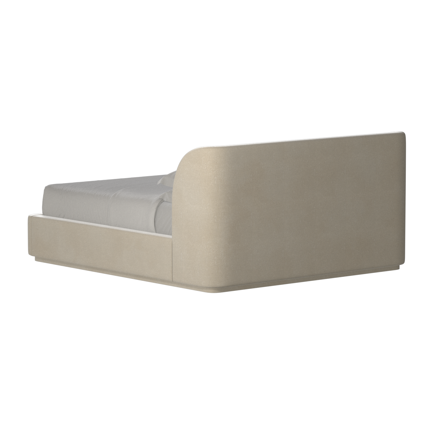 Giacomo Double Bed with Wide Panelled Headboard