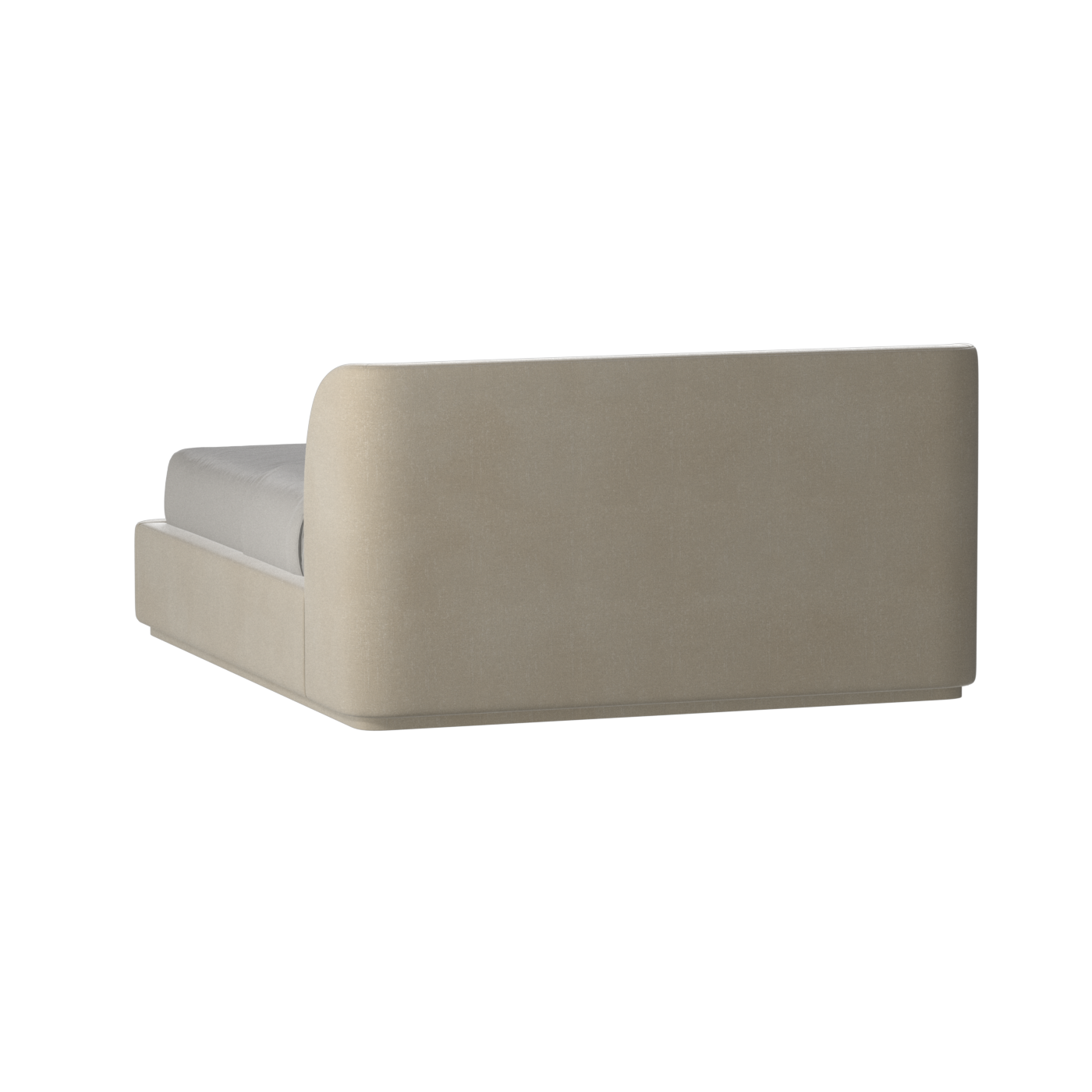 Giacomo Double Bed with Wide Panelled Headboard