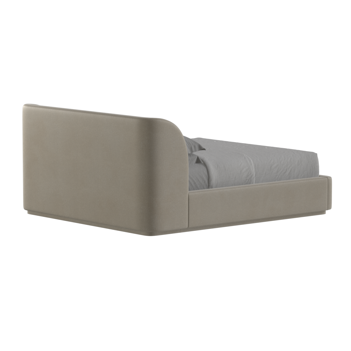 Giacomo Double Bed with Wide Panelled Headboard