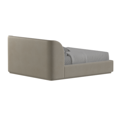 Giacomo Double Bed with Wide Panelled Headboard