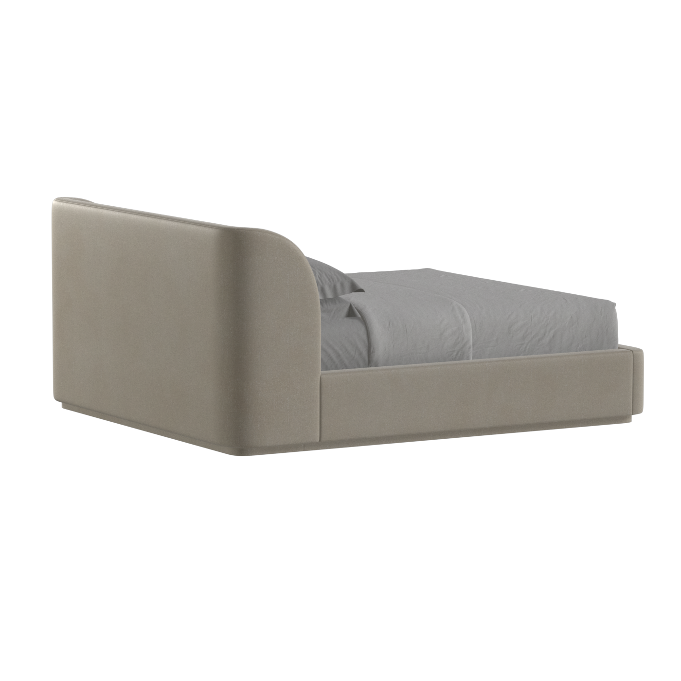 Giacomo Double Bed with Wide Panelled Headboard