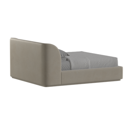 Giacomo Double Bed with Wide Panelled Headboard