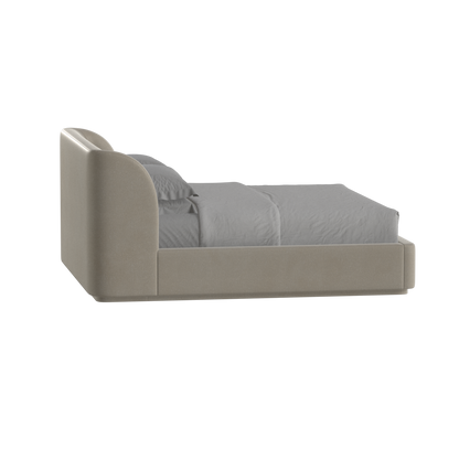 Giacomo Double Bed with Wide Panelled Headboard