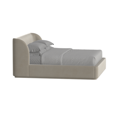 Giacomo Double Bed with Wide Panelled Headboard