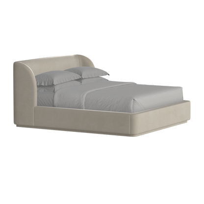 Giacomo Double Bed with Wide Panelled Headboard