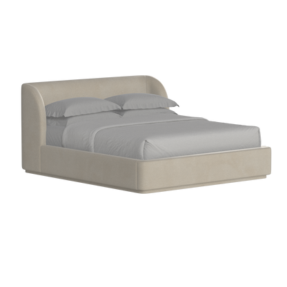 Giacomo Double Bed with Wide Panelled Headboard