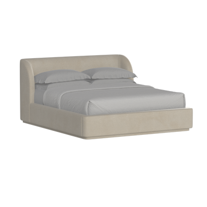 Giacomo Double Bed with Wide Panelled Headboard