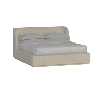 Giacomo Double Bed with Wide Panelled Headboard