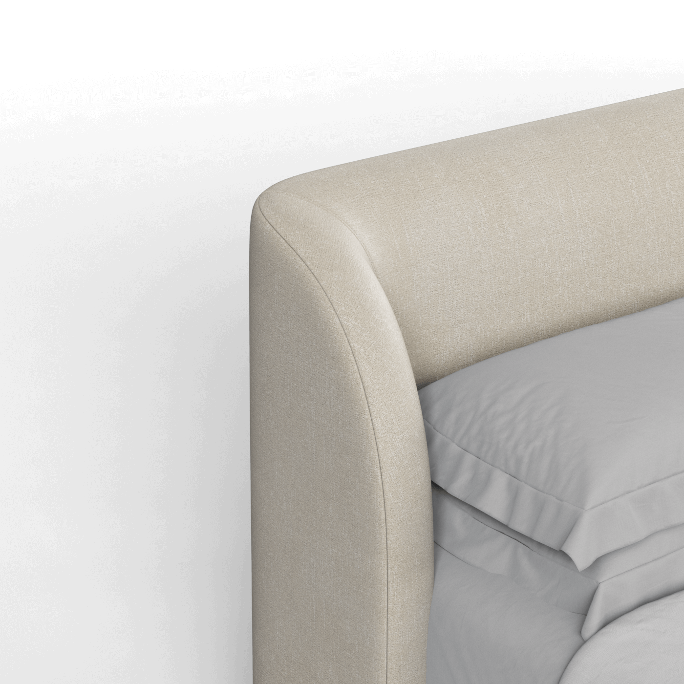 Giacomo Double Bed with Wide Panelled Headboard