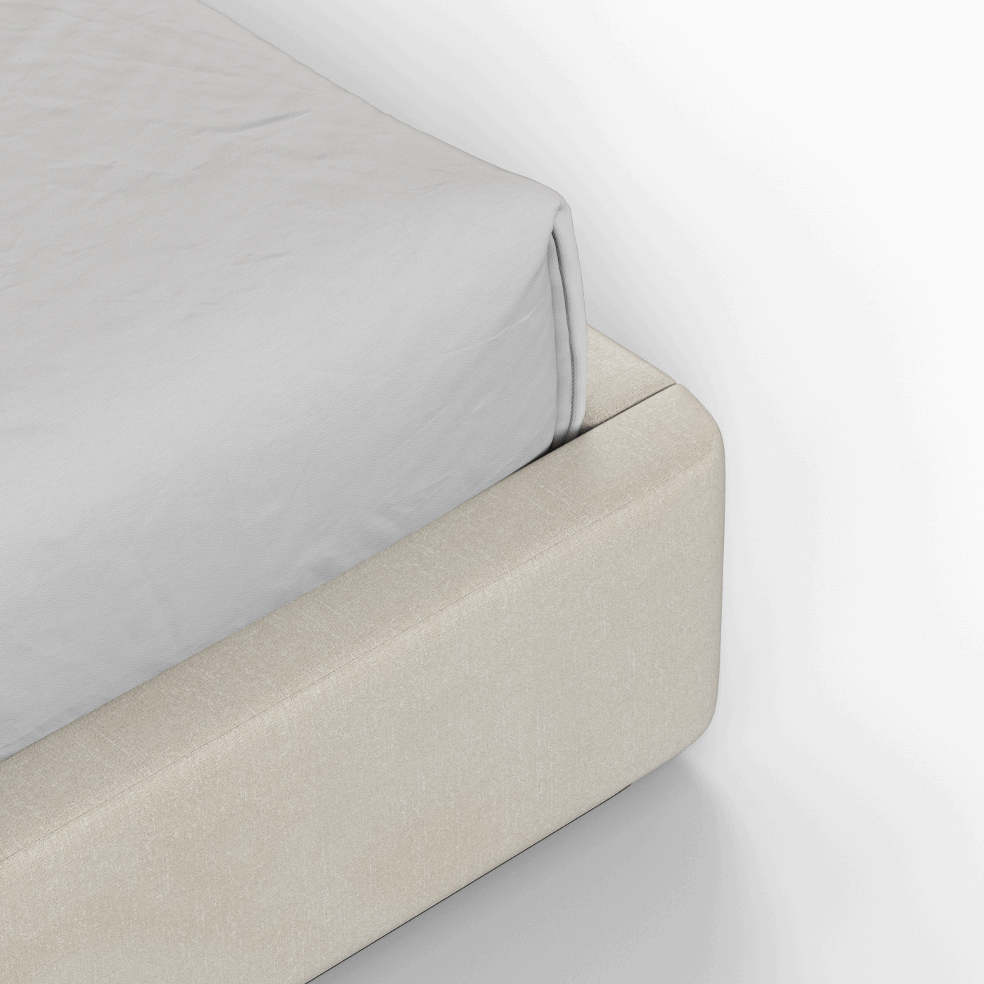 Giacomo Double Bed with Wide Panelled Headboard